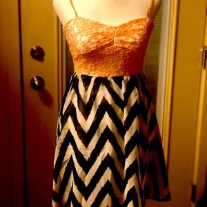 Chevron Knit Dress